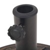 GeoHome Round Umbrella Base | Outdoor Umbrella Stand | Parasol