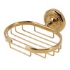 Wall Mounted Metal Soap Holder Antique Bathroom Soap Basket Dish