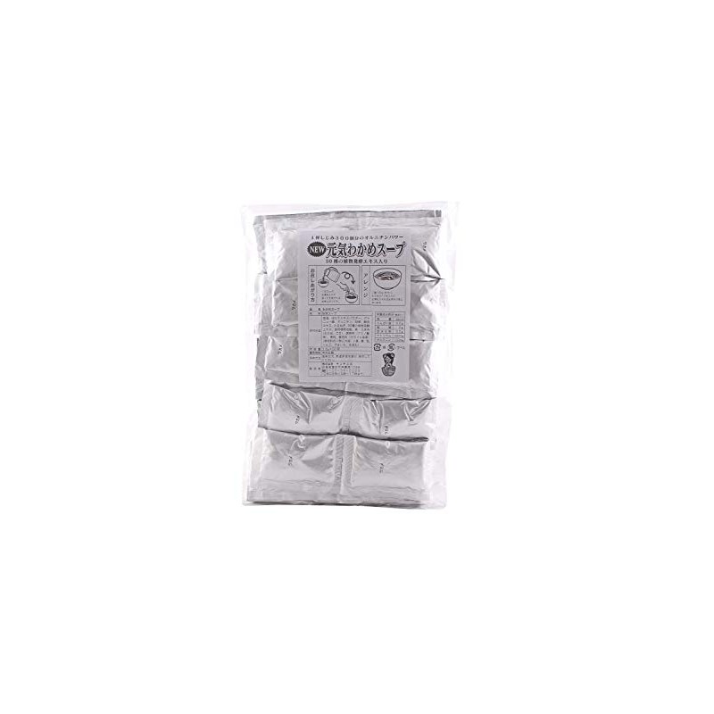 Pururunhime PH-WK-SP-50 Energetic Wakame Seaweed Soup, Pack of 50