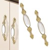 Elistonie 2 Pack Vintage Style Cabinet Handles - 128mm Hole