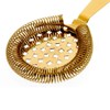 Barfly M37037GD Classic Hawthorne Spring Bar Strainer, Gold Plated