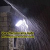 Solar Wall Lamp 100 LEDs High Brightness 50W Waterproof Outdoor