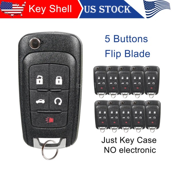 Unbranded 10X Remote Key Fob Case Cover for GMC Terrain