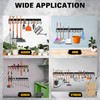ELEAD 68'' All Metal Adjustable Garden Tool Organizer: Garage Tool