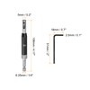 sourcing map Self Centering Drill Bit Set 5mm, 1/4" Hex