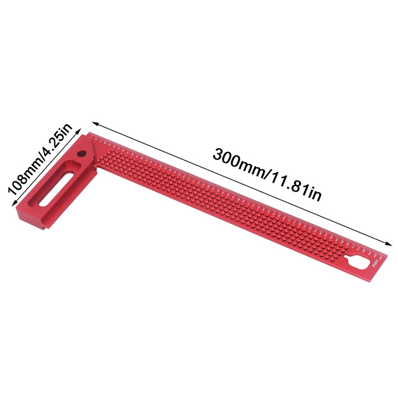 Right Angle Scriber Hole Positioning Gauge 45 90 Degree Layout