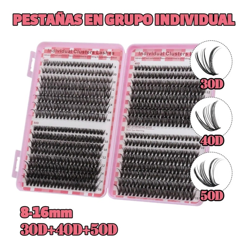 Kit De Pegamento Para Extensiones De Pestañas 30d, 40d Y
