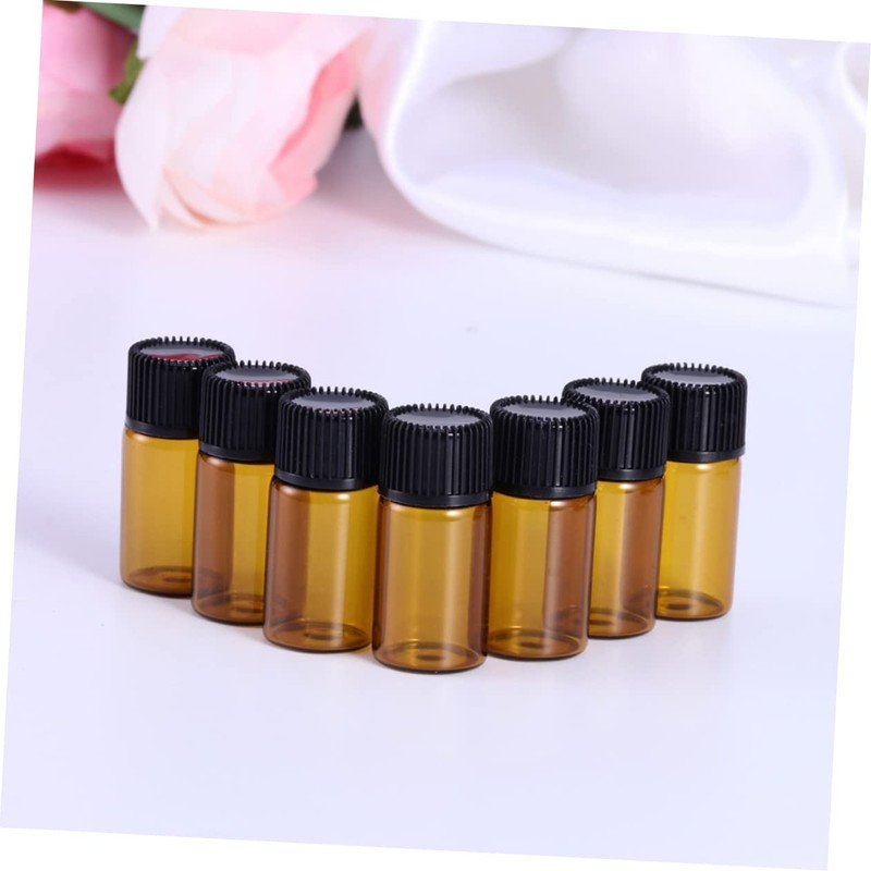 Ipetboom 9pc Mini Vial Bottles for Essential Oils Colognes and