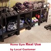 OGODU Adjustable Dumbbell & Kettlebell Rack Stand, 500/600/800LBS Gym