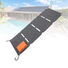 40W Monocrystalline Silicon Solar Panel, Foldable, Fast Charging, QC, Dual