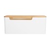Cable Management Box Stylish Extension Socket Cord Organizer Box with