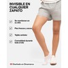 DANISH ENDURANCE Calcetines Invisibles para Hombre y Mujer Blanco CH