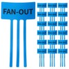 FUNOMOCYA Ir Conditioner Airflow Indicating Stickers 50 Pieces Self Adhesive
