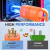Nilight 30 Amp to 30Amp RV Power Adapter 3Prong Generator