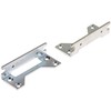 GSDT Network Switch Wall Mount Rack Bracket Mounting Kit for