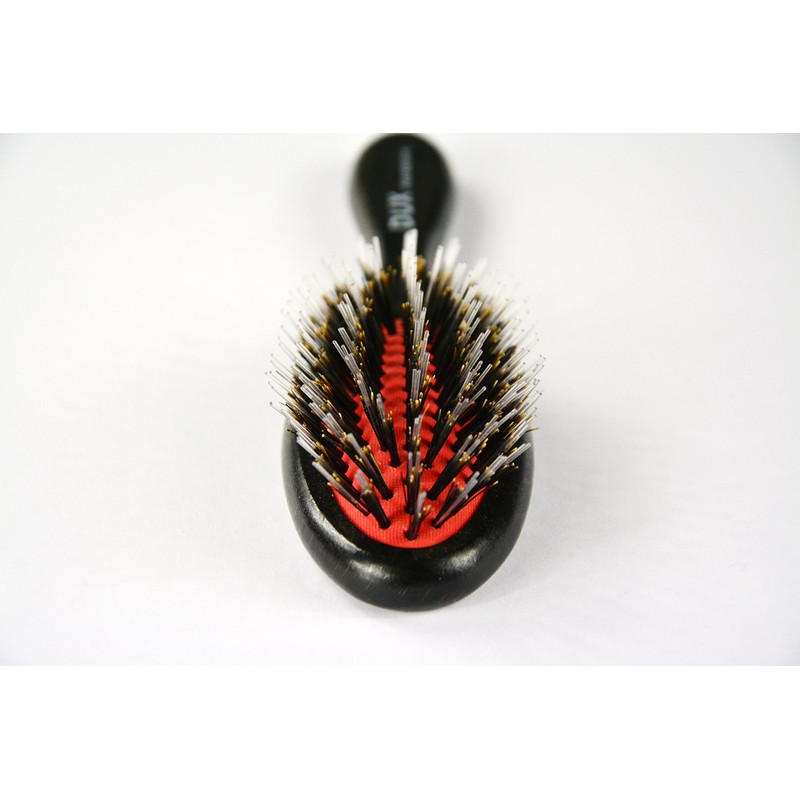 DUX Master of Hair Cushion Brush 7 Rows Mix Natural