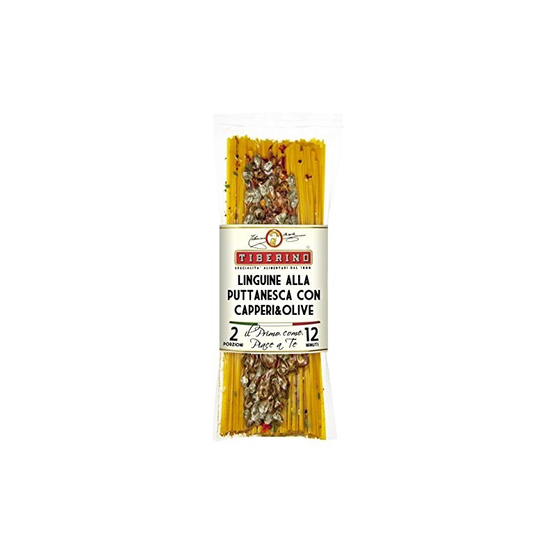 Tiberino's Real Italian Meals - Linguine Puttanesca, 8.8 oz |