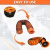 16FT Ducting Hose 14 Inch PVC Flexible Duct Hosing with