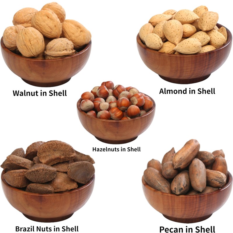 Anna and Sarah Premium Mixed Nuts in Shell, 2 Pound