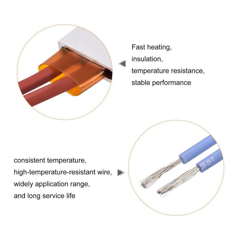 sourcing map PTC Heating Element 12V 3W-25W 110C Consistent Temperature