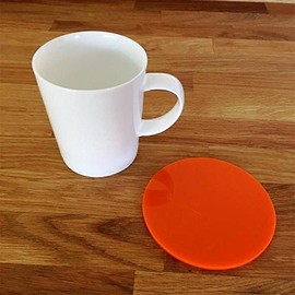 Round Coaster Set - Orange - Set of 4
