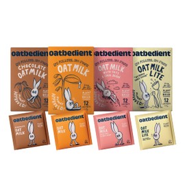 Oatbedient 4 Pack Oat Milk Powder, 40 oz Non-Dairy Milk Powder, NGMO, Vegan, No Preservatives, Lactose Free Milk