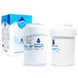 2-Pack Replacement for General Electric LSHS6LGZBCSS Refrigerator Water Filter - Compatible with General Electric MWF, MWFP Fridge Water Filter Cartridge