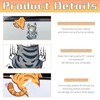 CYNOSURETECH 9 Pieces Funny Cat Car Stickers, Multicolor, Cartoon Style,