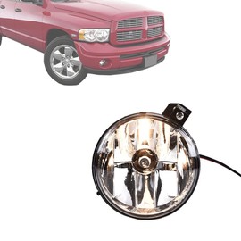 PIT66 Fog Light, Compatible with Dodge 01-03 Dakota R/T/02,04 Dakota SXT/01-04 Dakota/04 Dakota/01 Durango Base/03 Durango SXT/01-03 Durango/02-03 Durango Right Side Bumper Fog Light Lamp