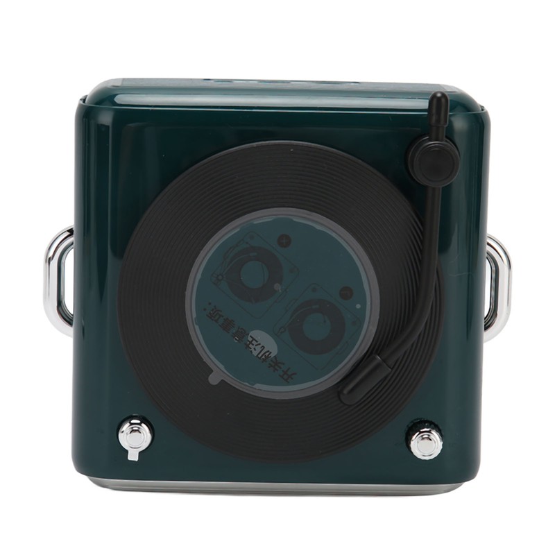 Bluetooth 5.0 Speaker Vinly Record Player Style Old Fashioned Classic