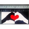 Gear Tatz - Black and White Hands Forming Heart -
