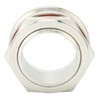 Leapiture 2" Weldless Homebrew Bulkhead Tri Clamp Bulkhead Fitting, Bulkhead