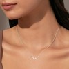 HERIER Silver Necklace for Women Sterling Silver CZ Diamond Necklaces