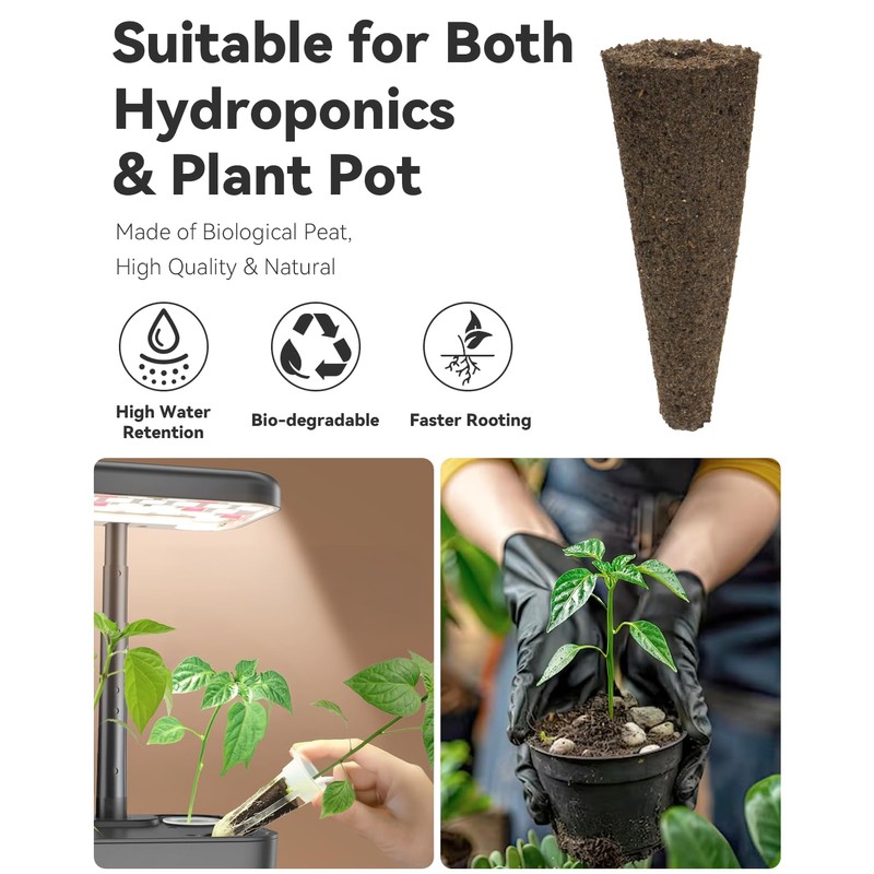 LYKOCLEAN Vegetable & Salad Green Seed Pod Kit for Aerogarden,