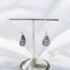 OKEYCH Math Lover Gift Math Teardrop Earrings Math Teacher Jewelry