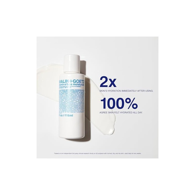 Malin + Goetz Vitamin E Face Moisturizer, 4 Fl Oz