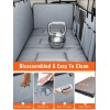 Back Seat Extender for Dogs with Hard Bottom Holds 400lbs,