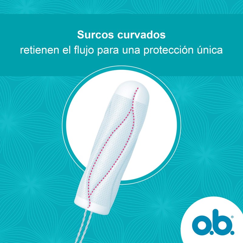 O.B. ProComfort Tampons with Dynamic Adjustment Technology and SilkTouch Surface,