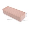 KOMBIUDA Cable Organizer Box with Multi Compartment Design Dustproof Electronics