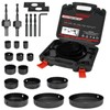 ANGELSWORD Hole Saw Set 24 PCS Hole Saw Kit, Hole