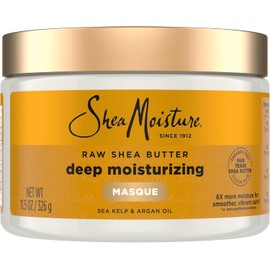 SheaMoisture Raw Shea Butter Deep Treatment Masque Hair Treatment, 12 Ounce