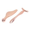 2pcs Face Roller Massage Sticks Cooling Metal Facial Massage Tools