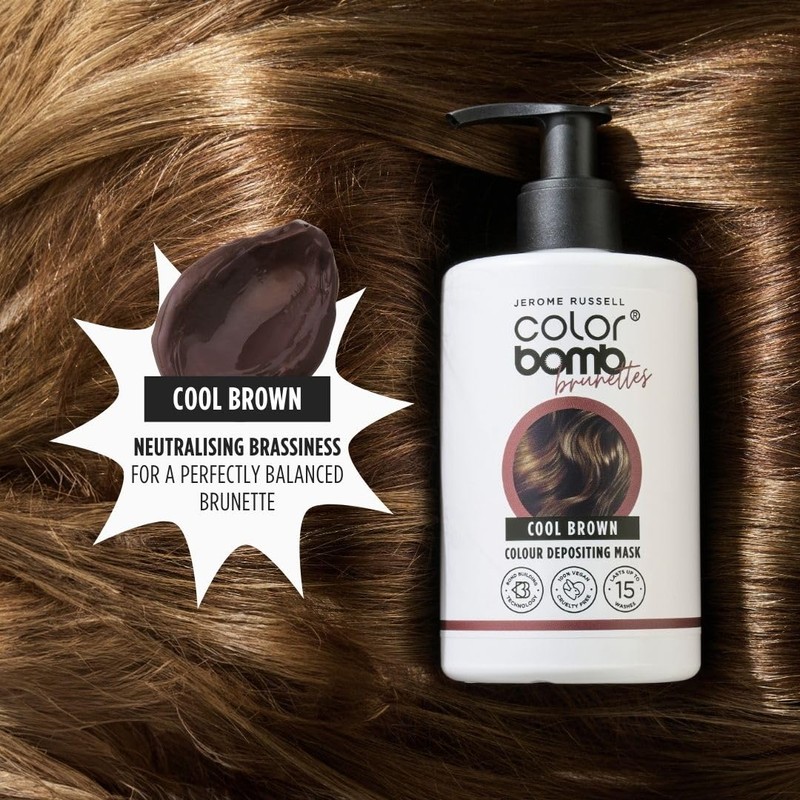 Jerome Russell Color Bomb Brunettes – Cool Brown Colour Depositing