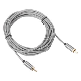 DMiotech RCA Cable 13ft, RCA Stereo Audio Subwoofer Cable Cord for Home Theater, HDTV, Speakers, Hi-Fi Systems, Amplifiers