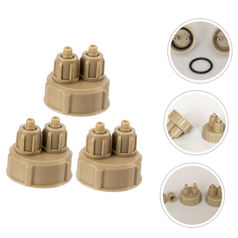 BESPORTBLE Abs Material DIY Bottle Cap Co2 Generator for Fish