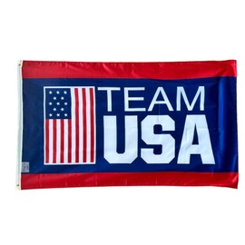 USA Olympic Team Hanging Banner Flag 3x5ft Flag Man Cave Garage Sports