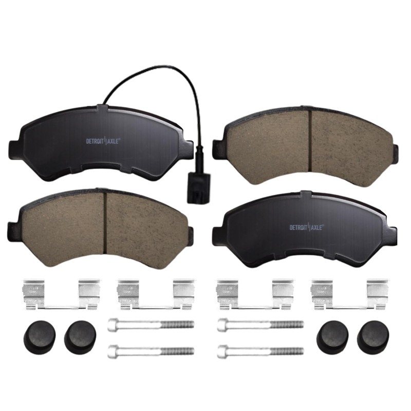 Detroit Axle - Front Brake Pads for 2009 2010 Peugeot