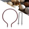 Incubator Heater Tube UShaped Humidifying Tube Round Heating Element for