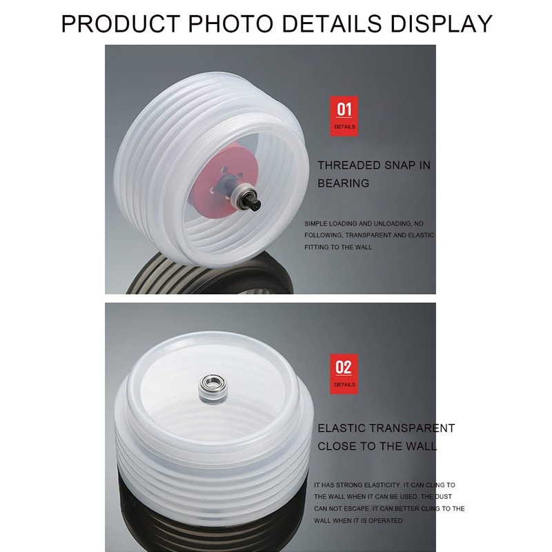 Zicojia Hole Saw Dust-Cover for Downlight Spotlight Drill Dust Collector