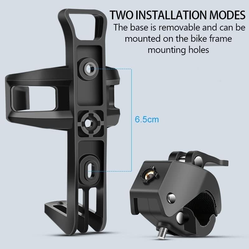 ROGTYO Bike Water Bottle Cage 360 Degree Rotation Bottle Holder